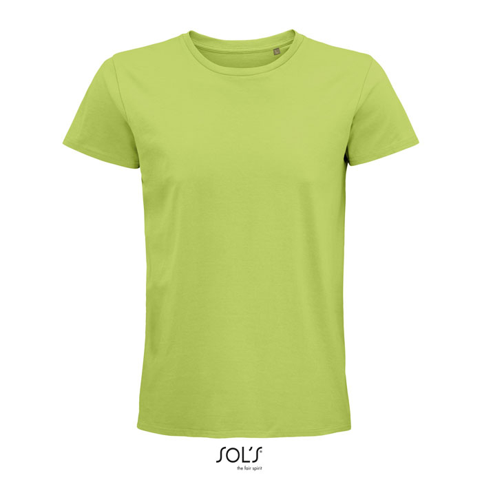 Tee shirt coton bio publicitaire homme 175g - PIONEER Vert pomme